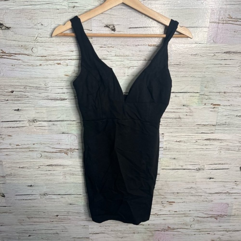 Lulu's Black Mini Dress